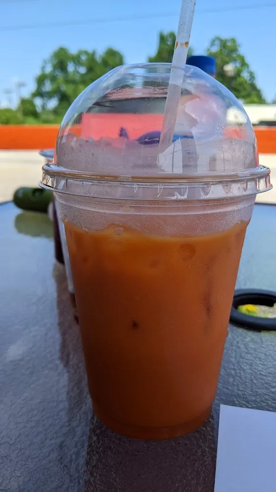 Thai Tea with Coconut Milk